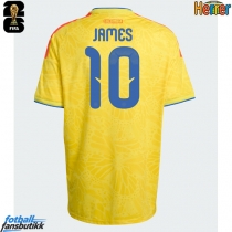 Colombia James Rodriguez #10 Hjemmedrakt EM 2024 Kortermet